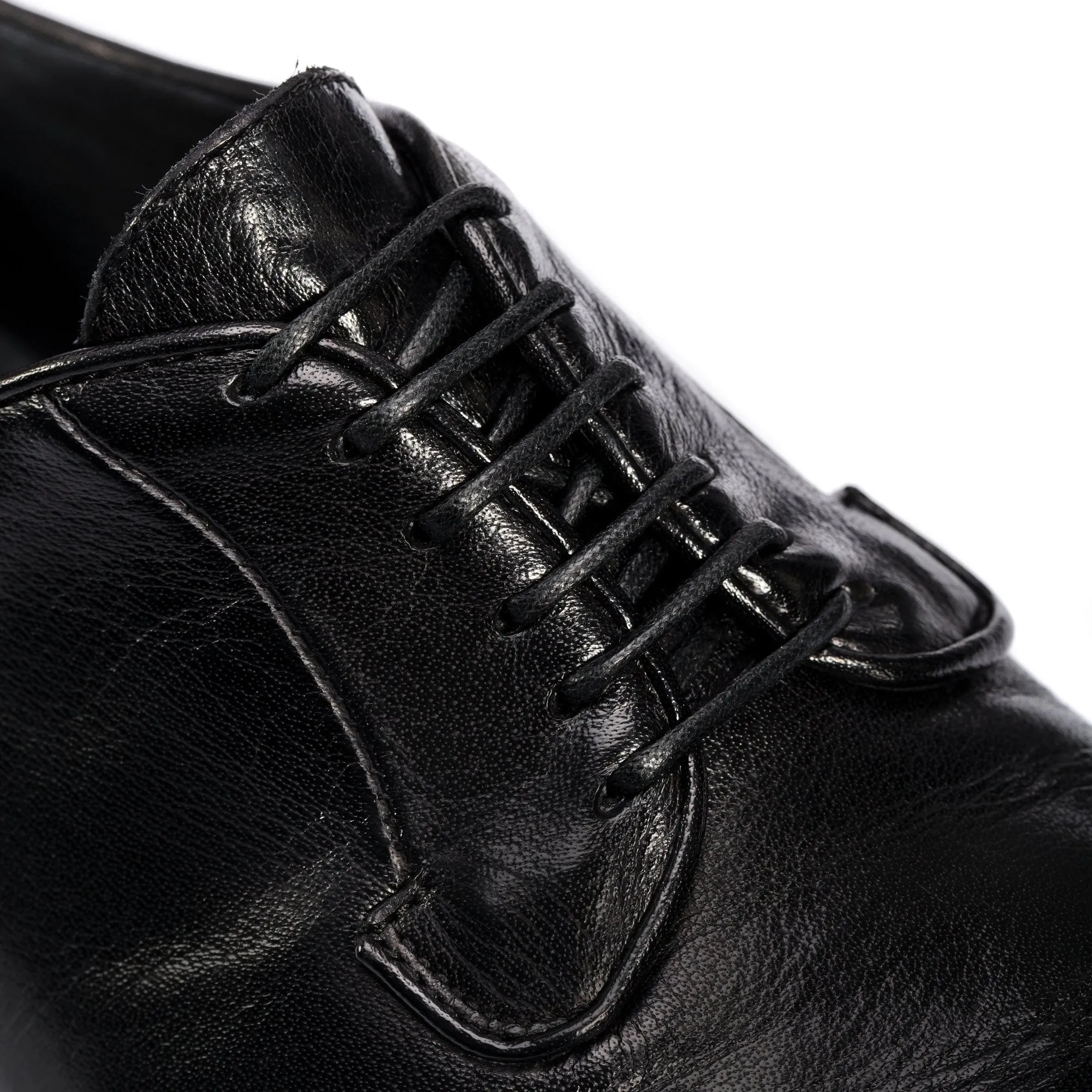 ELIAS 617Black derby shoes